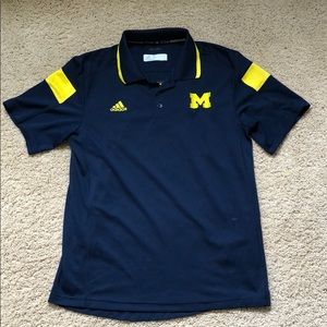Adidas climalite Michigan polo
